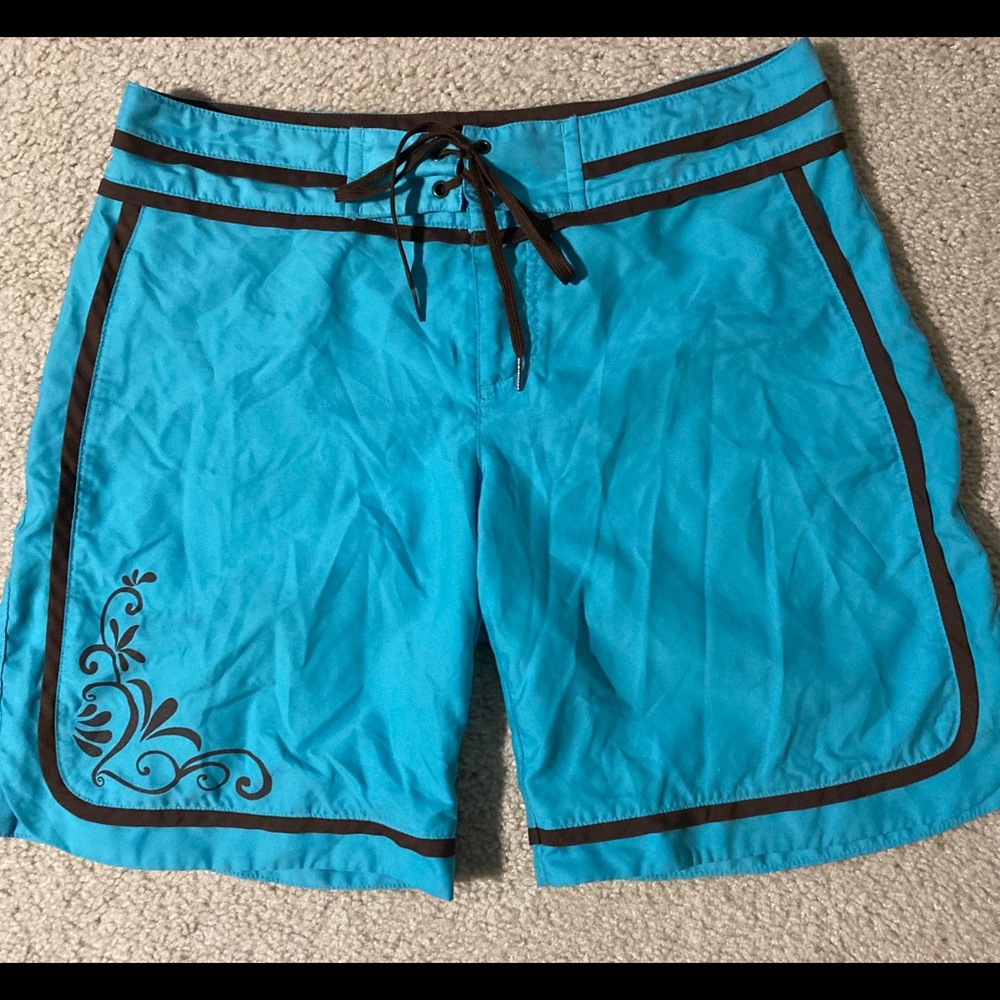Athleta Trimmed Swim Board Shorts